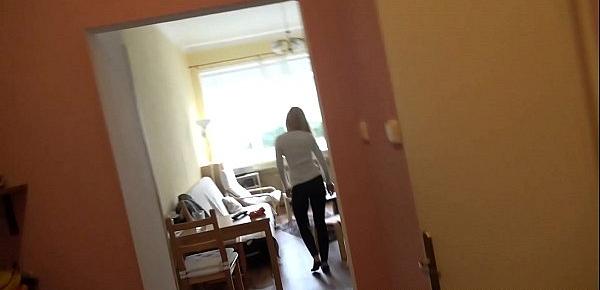  Amateur Swapped Blonde Persuaded for Morning Sex